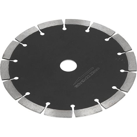 Disque de scie diamanté à dents ondulées ultra-minces pour meuleuse d'angle, 180 mm