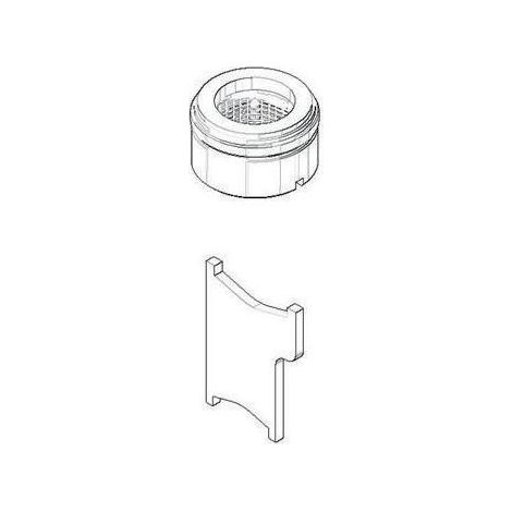 DO Luftsprudler mit Schlitz ERSATZTEILE 90230102608 M24x1 5,7 l/min. Chrom (1/2)