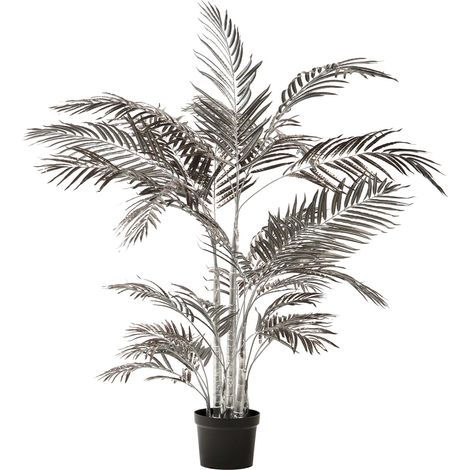 Palmier gris avec pot 75 x 45 x 135 cm (1/2)