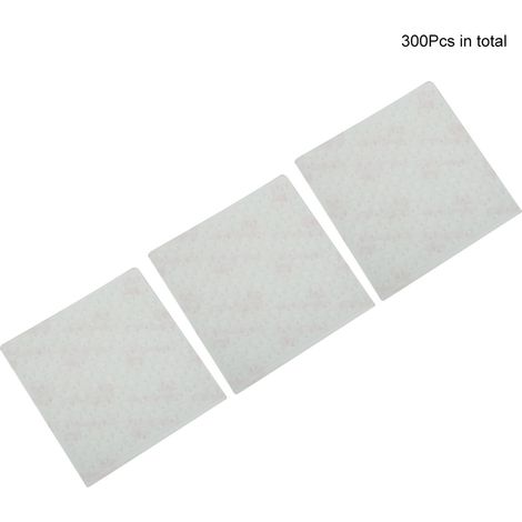 Lot de 300 patins antidérapants en silicone auto-adhésifs transparents, accessoires pour meubles et ameublement, 6 x 2 cm (1/5)