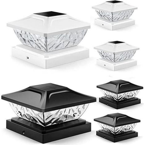 Balise solaire - - Noir - Résistant à l'eau - Énergie solaire - LED (1/4)