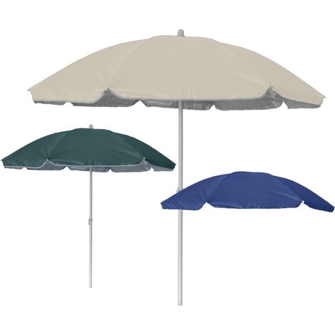 1 Pezzo Ombrellone Mare Spiaggia Riccione Palo 28 mm Diametro 180 cm 3 Colori