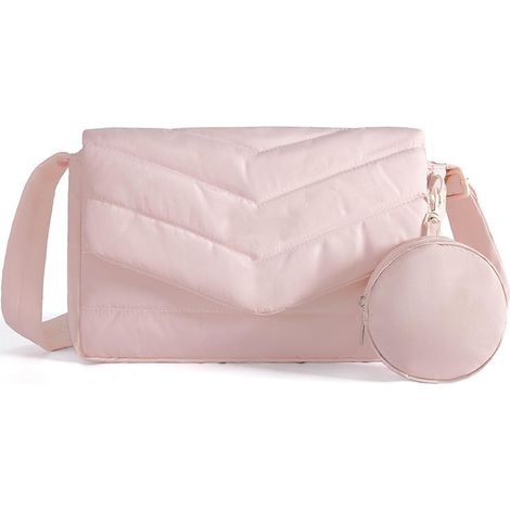 Sac cabas bandoulière décontracté avec compartiments et réglable (1/4)