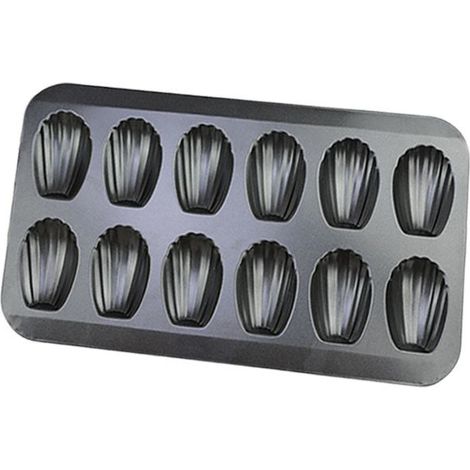 12 tasses Antistick Madeleine Pan