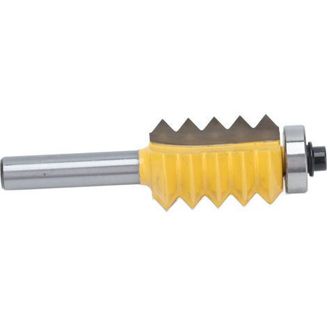 Fraise à plusieurs dents en alliage à queue droite, diamètre de queue 8 mm, 30 mm, spécifique au travail du bois. (1/5)