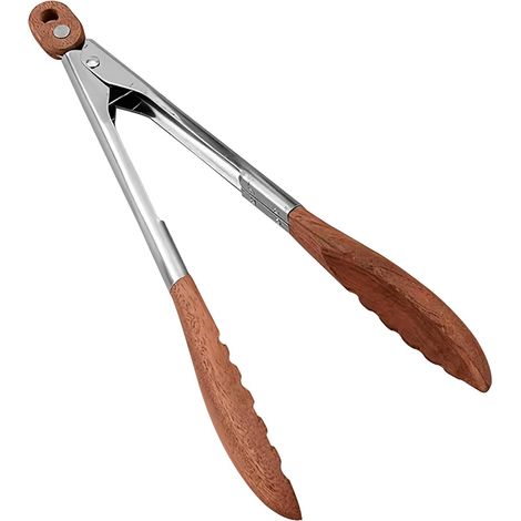 pince à aliments en noyer de 23 cm (1/5)