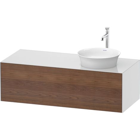 Duravit Tulip blanco, mueble de pared, anchura 1300 x fondo