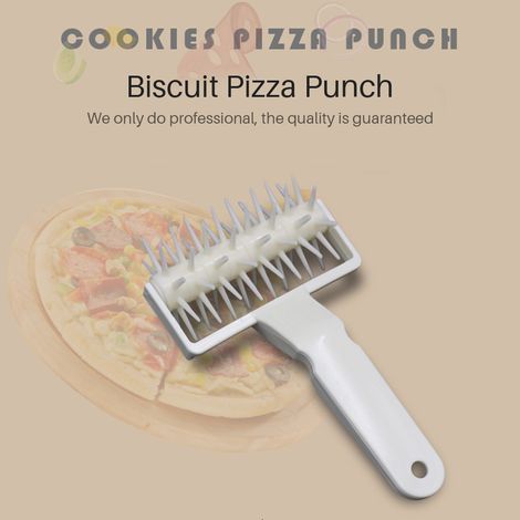 Rouleau à pâtisserie plastique perforateur à trous pour pizza, pain, DIY, outils de boulangerie, 1 pièce (1/4)