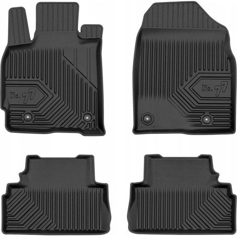 Alfombrillas, limpiaparabrisas y bandejas de goma para Mazda CX-7 2006-2012 (77 unidades)