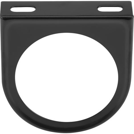 52mm 2 pouces universel monotrou mètre jauge support de montage sur pilier support de dosette noir (1/5)