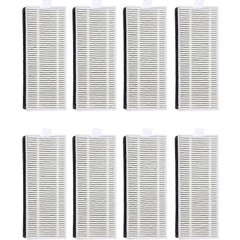 8 pièces de rechange pour filtre HEPA (1/4)