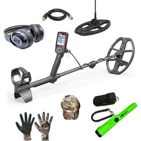 Nokta Metal Detector TRIPLE SCORE Multifrequenza Pro-Pack + Accessori Hunter pack