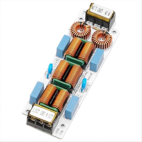 EMC 10 A Audioverstärker mit Filter, gemeinsamer Stromversorgung, ohne Gehäuse. (1/5)