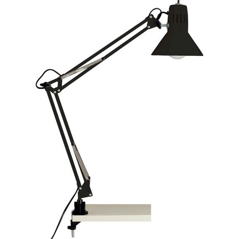 Brilliant Hobby 10802/06 Klemmleuchte LED E27 40 W Schwarz