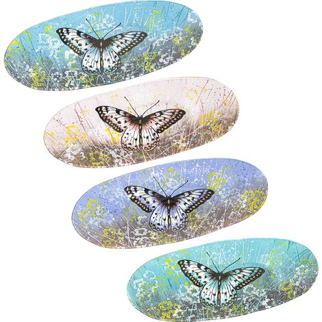 Signes Grimalt Decoration Decoration Tray  Brother Oval Plade 4U Multicolor Trays 19x44x3cm 29706