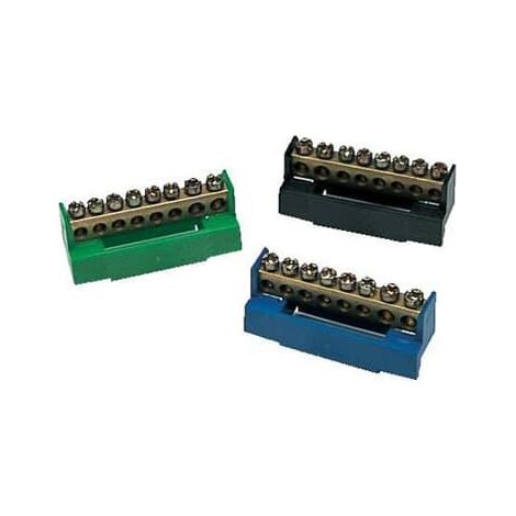 FOR Barrette de neutre (bleu)- 6 x 10 mm² en 2 x 16 mm² (x4) 4TBR610187C0200 ABB 610187