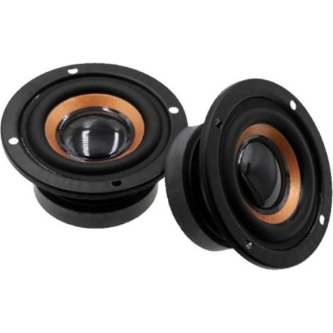 Haut-Parleur - 3 W - 4 Ohm - Pleine Fréquence - 64 mm - Noir - Lot de 4 (1/5)