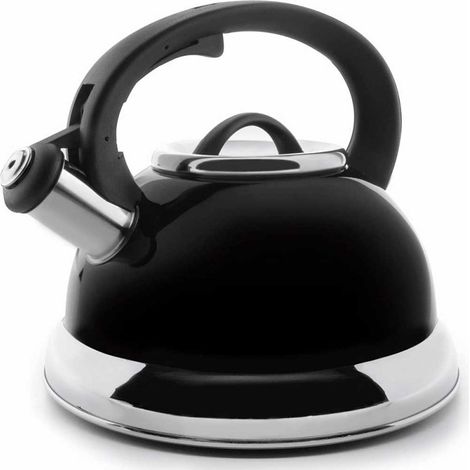 Pfeifkessel Lacor, Schwarz - 2,5 Liter