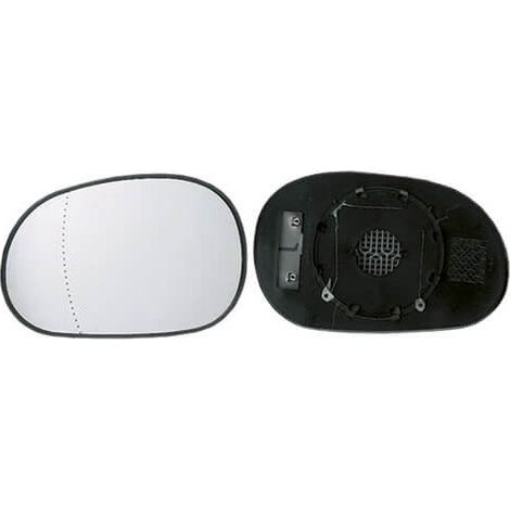 Verre de rétroviseur gauche asphérique chauffant Renault Laguna 1 1994-2000