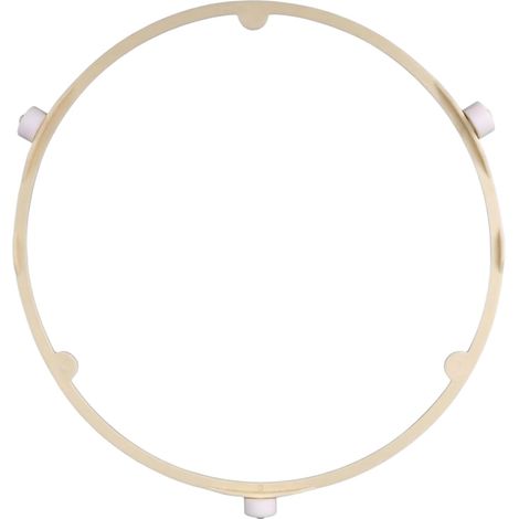 Plat tournant Micro-Ondes, Anneau de Rotation de Remplacement et Anneau de Support pour Plateau Micro-Ondes résistant à la Chaleur avec Rouleaux et Accessoires (1/5)