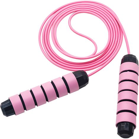 Corde À Sauter - Roulements À Billes Intégrés - Poignées Ergonomiques Antidérapantes - Longueur Réglable - Pour Fitness Maison Et Extérieur - 1 Pièce (1/5)