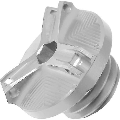 Öleinfülldeckel für Suzuki GSR600, GSR750, GSX750F, GSX-R 1000, 1000R, 1000X, 1100, 600, 750 Motorradmotoren (GSXS 1000, 1000F) – silber