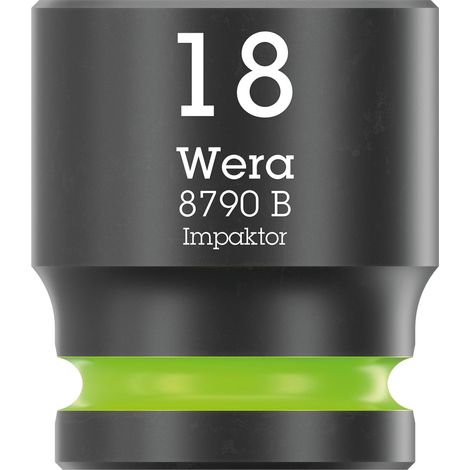 Wera 05005509001 8790 B - Inserto per chiave a bussola con attacco da 3/8", 18 x 30 mm (1/5)