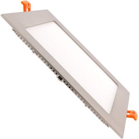 Placa LED 15W Cuadrada SuperSlim Corte 180x180 mm Silver 6000K Blanco Frío (1/5)