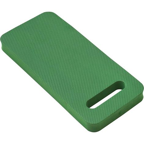 Coussin en mousse taille M, protège-genoux, coloris vert - 40 x 18 x 3 cm - Nature (1/2)