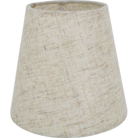 Abat-jour applique murale abat-jour de table lin 5.5 (1/5)