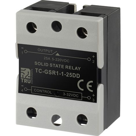 TRU COMPONENTS Halbleiterrelais TC-GSR-1-25DD 25 A Schaltspannung (max.): 220 V/DC Gleichstromschalt (1/4)