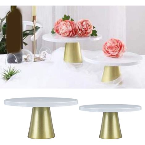 Présentoir à gâteaux en fer forgé de style européen, accessoire de mariage, plateau à gâteaux, assiette à gâteaux haute, ornement de table de desserts, présentoir à gâteaux en fer forgé (1/5)