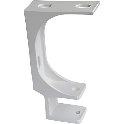SUPPORTO A SOFFITTO PER TENDE IN ALLUMINIO BIANCO