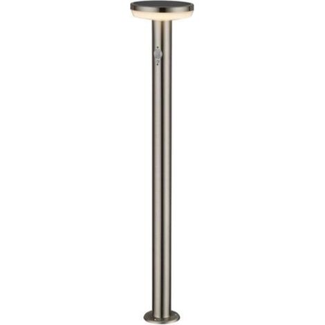 Borne LED Solaire 80cm 4.4W IP44 avec détecteur de présence - Unité / Blanc Chaud - SILUMEN