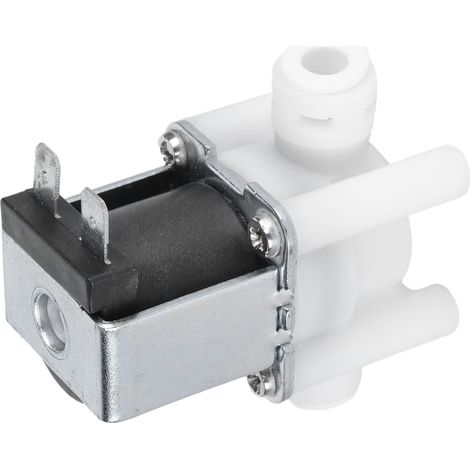 Électrovanne d'arrivée d'eau DC12V normalement fermée, en acier inoxydable robuste et durable, avec interrupteur de débit d'air pour l'arrivée d'eau. (1/5)