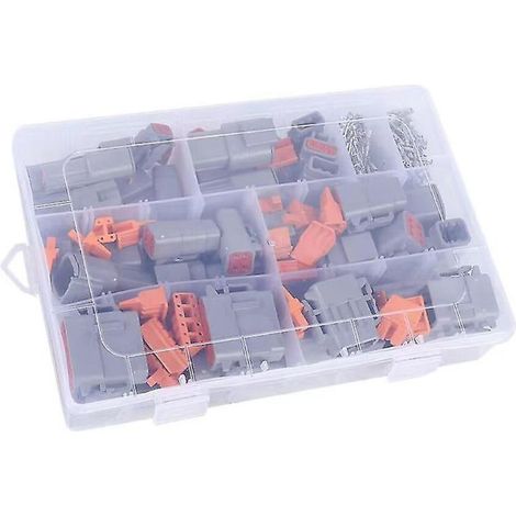 Connecteur électrique étanche DTM pour automobile – Lot de 2, résistant à l’eau et à la poussière, pièce auto 2 broches (1/4)