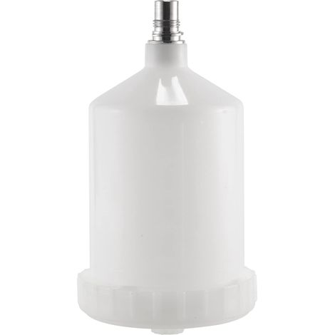 600ml HVLP Plastic Paint Cup Pot for Sprayer, Jet Paint Sprayer, Cup Connector (1/5)
