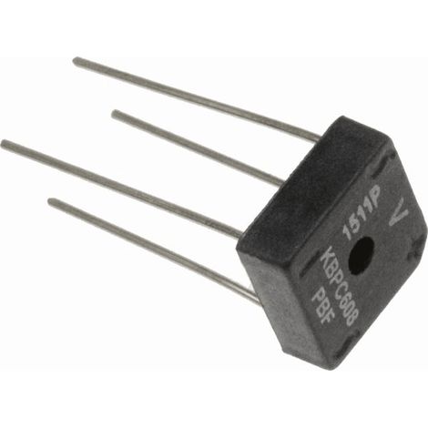 PONT REDRESSEUR.6A 800V POUR ACCESSOIRES - KBPC608PBF (1/2)
