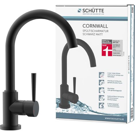 Sink Faucet CORNOVAGLIA HD nero opaco (1/5)