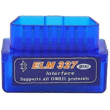 Lecteur de codes défauts ELM327 Mini / OBD2 Bluetooth Diagnostic automobile Bleu (1/4)