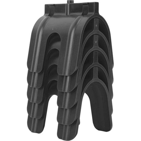 5PCS Repère pour Boîte Électrique, Positionneur de Prise Mural, Outil de Marquage Précis pour Cloisons Sèches, Noir (1/5)