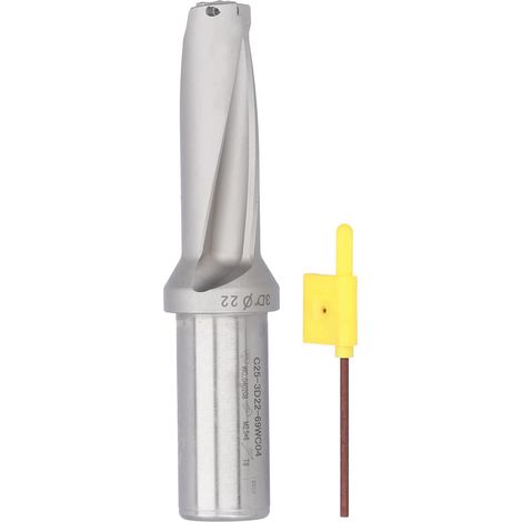 Porte-outil en carbure U Drill C25‑3D22‑69WC04 25mm pour tour CNC, accessoire de perçage robuste