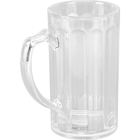500-ml-Bierglas, Ananas-Krug mit Henkel, dickwandiges Saftglas, Modell BY-1788