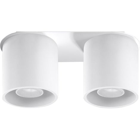 amero 2 GU10 plafón blanco ALU lumilo 00.141.56 (1/5)