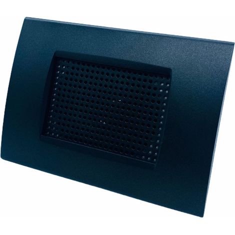 CASSA AUDIO ALTOPARLANTE AD INCASSO X SCATOLA 503 FILO DIFFUSIONE NERO (1/4)