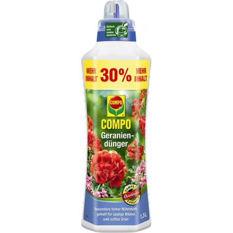 COMPO Geraniendünger 1,3 Liter (1/2)