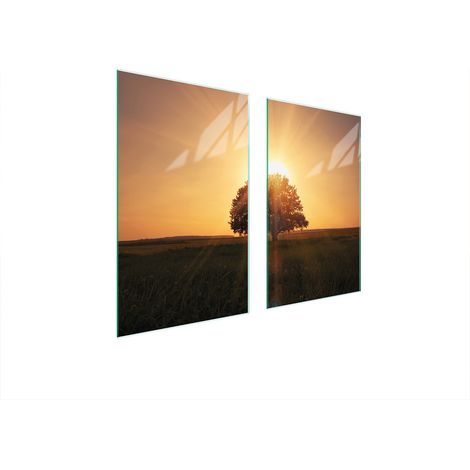 GLASSCHUTZPLATTE FÜR HERD 75x52 TREE (1/5)
