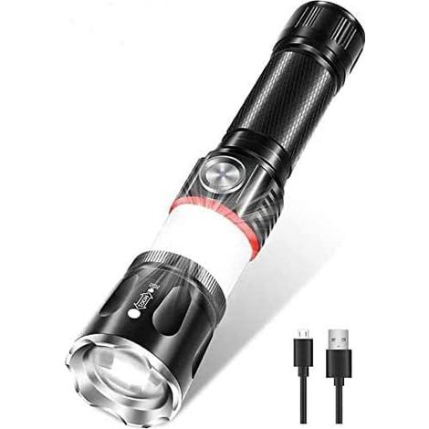 Lampe torche magnétique rechargeable avec éclairage COB à 360°, ZQKLA-AquaForge (1/5)