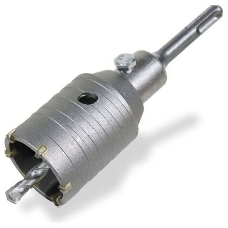 Scie cloche trépan 50mm – Couronne de forage 8x110mm – Adaptateur SDS plus – Pour béton et maonnerie – Coupe nette et précise