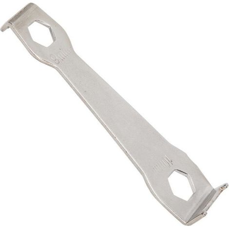 Outil d'écrou de plateau de vélo Outil de Réparation d'Écrou de Plateau de Vélo Multifonction Acier sport reparation (1/4)